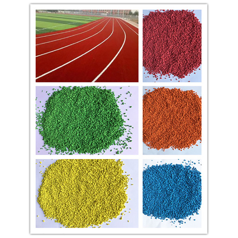 Rubber & Plastic Runway Granules