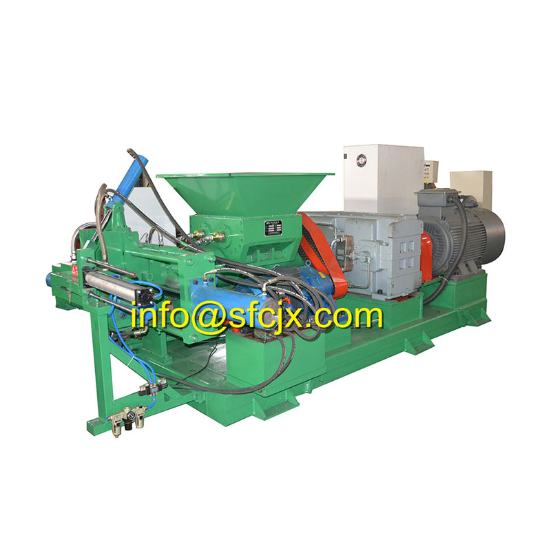 Two Rotors Forced Feed Rubber Extruder